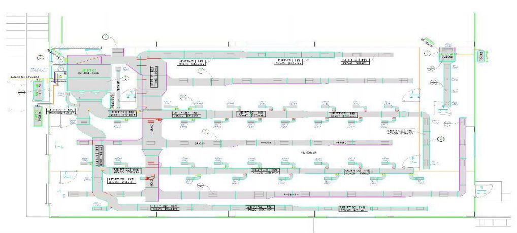 Projeto de engenharia industrial de refrigeração