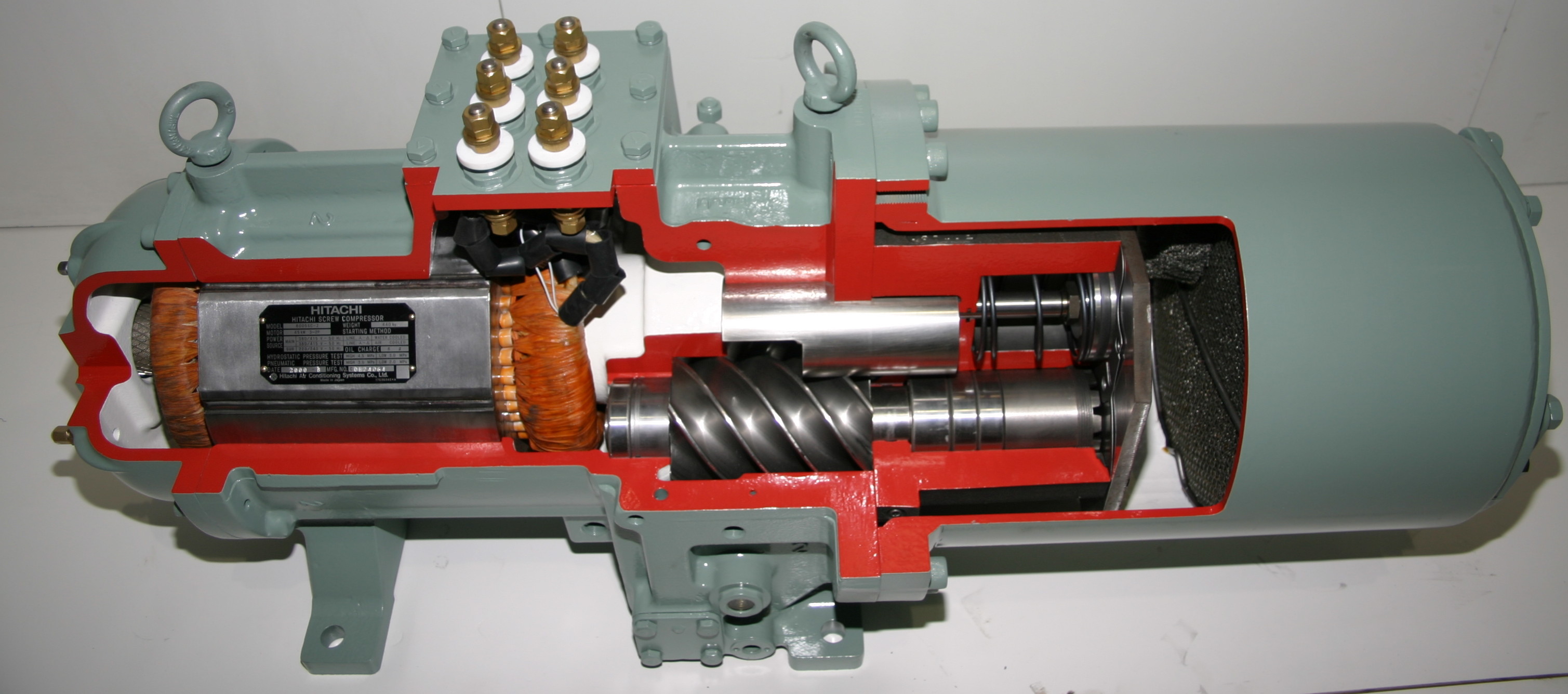 Compressor de refrigeração industrial
